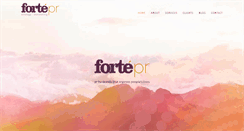 Desktop Screenshot of forteprlv.com